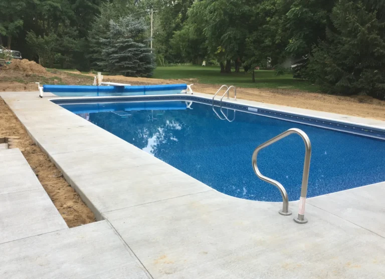 New saltwater swimming pool Linden, MI