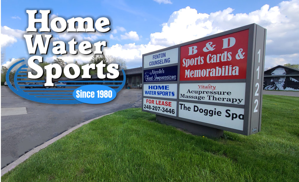 Home Water Sports Sign Fenton